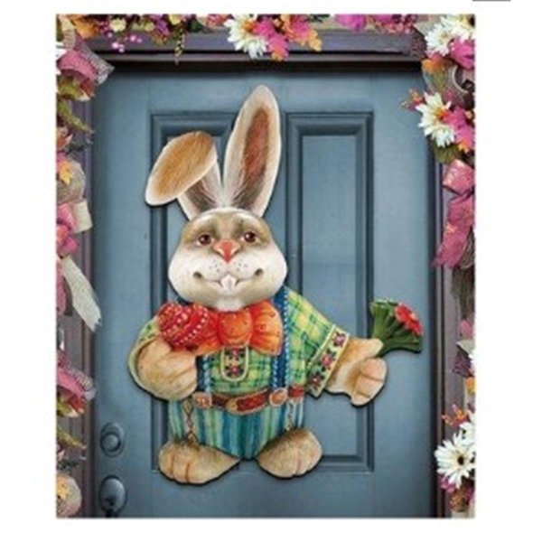 Designocracy Easter Art on Board Wall Decor 9871812